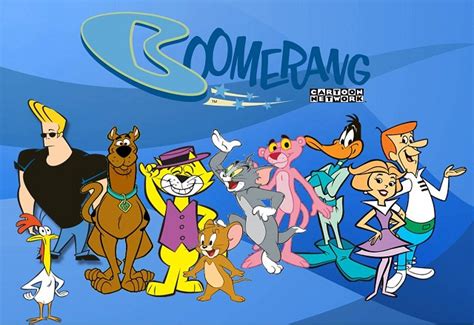 boomerang channel characters|4 mascots on bommerang channels.